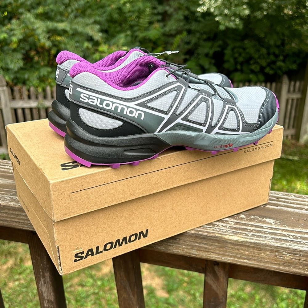 Brand New! Salomon Speedcross J Shoes Kids 3